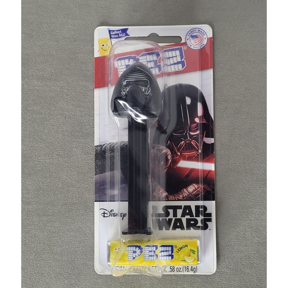 PEZ Disney Star Wars Kylo Ren Candy Dispenser New Sealed Card Pack